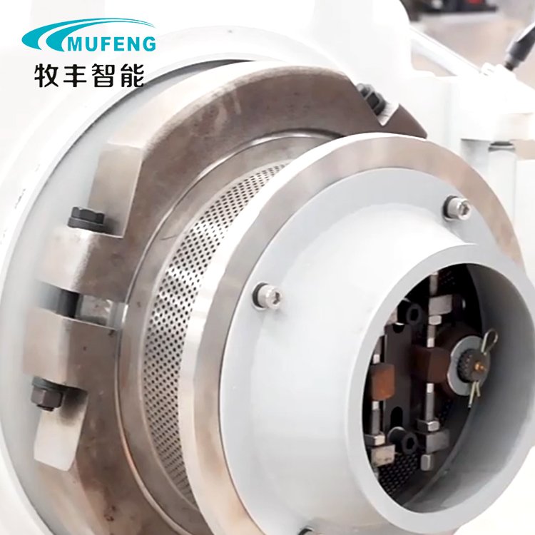 MuFeng New 20TON/H Poultry Feed Pellet Making Machine Steel Animal Feed Processing for Chicken Farm Production Line