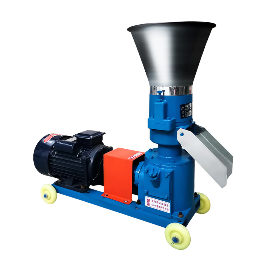 Mini Animal Chicken Making Feed Pellet Machine Mill Fish Cattle Granule Pelletizer Processing Pig Produce Poultry
