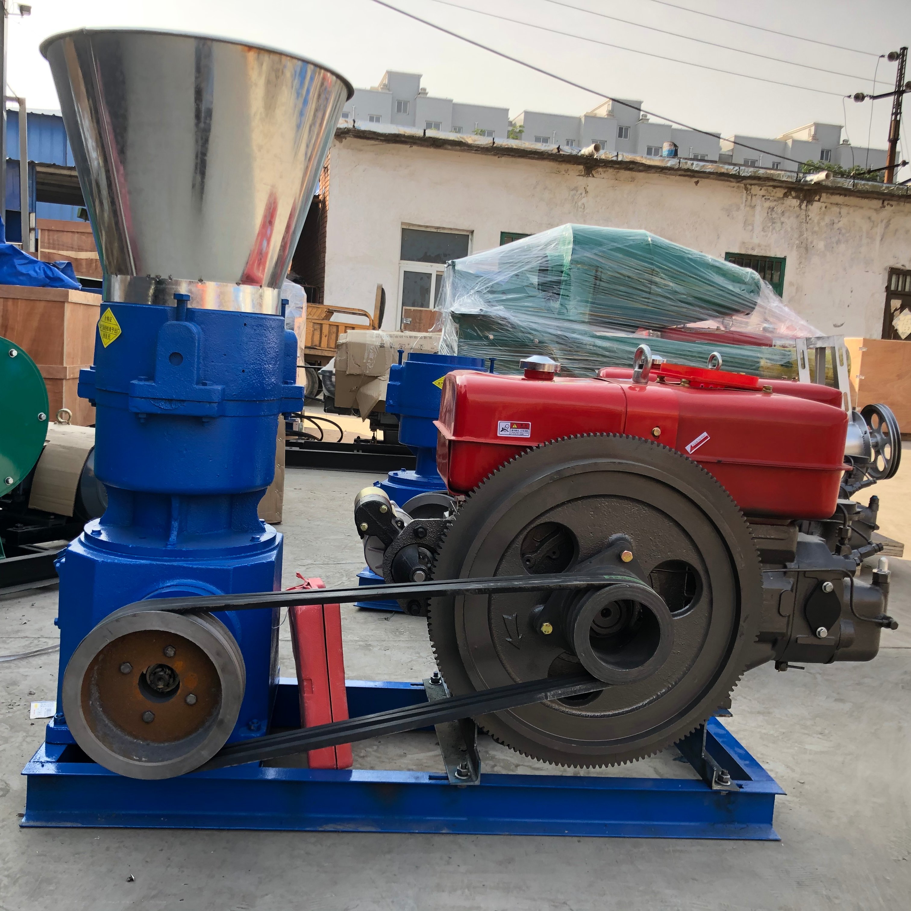 Industrial Animal Feed Pellet Making Machine Mini Cheap Efficiency Pelletizer Machine Animal Feed Processing Machinery