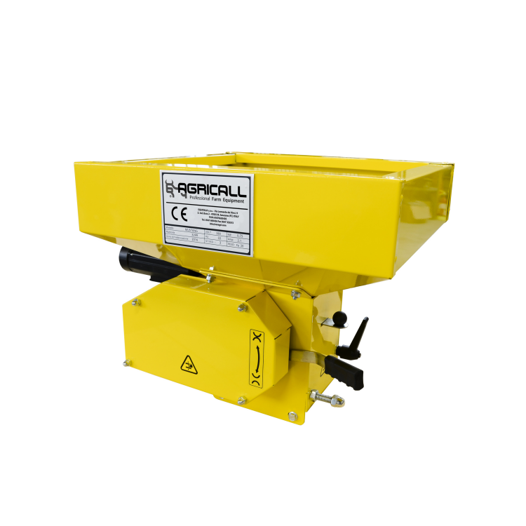 Mill Grinder Machine Animal Feed Crusher Food Preparation Machines For Grains With Roller Adjustment Handle From Italy