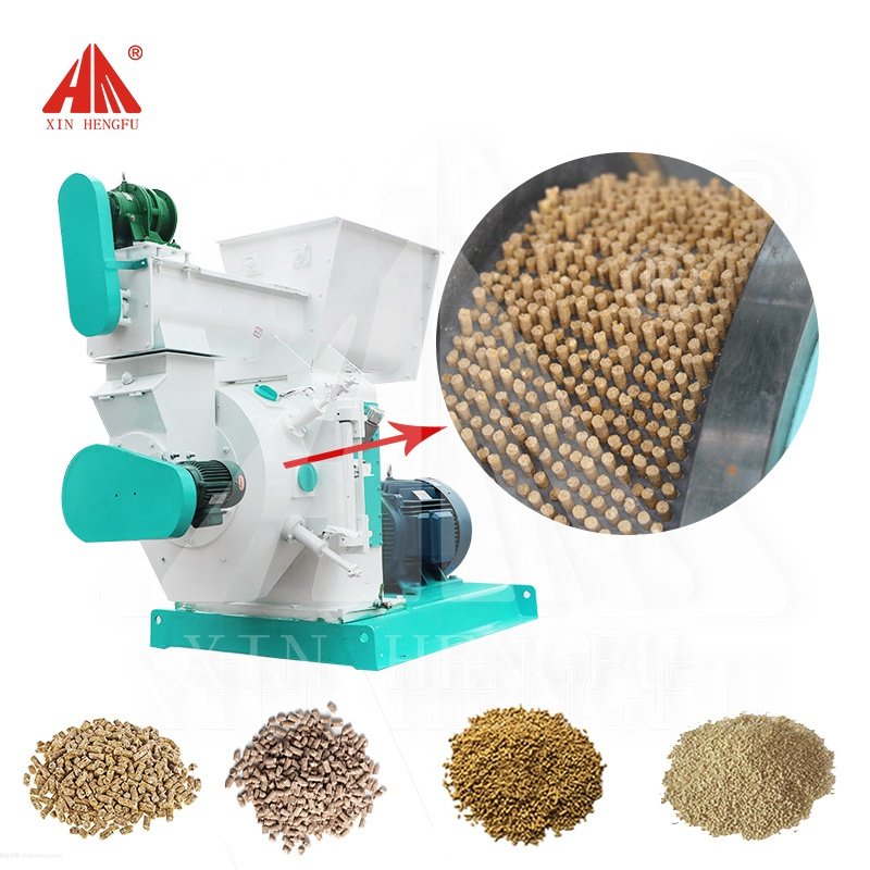High Quality Large Capacity CE Poultry Chicken Cattle Animal Feed Pellet Making Machine