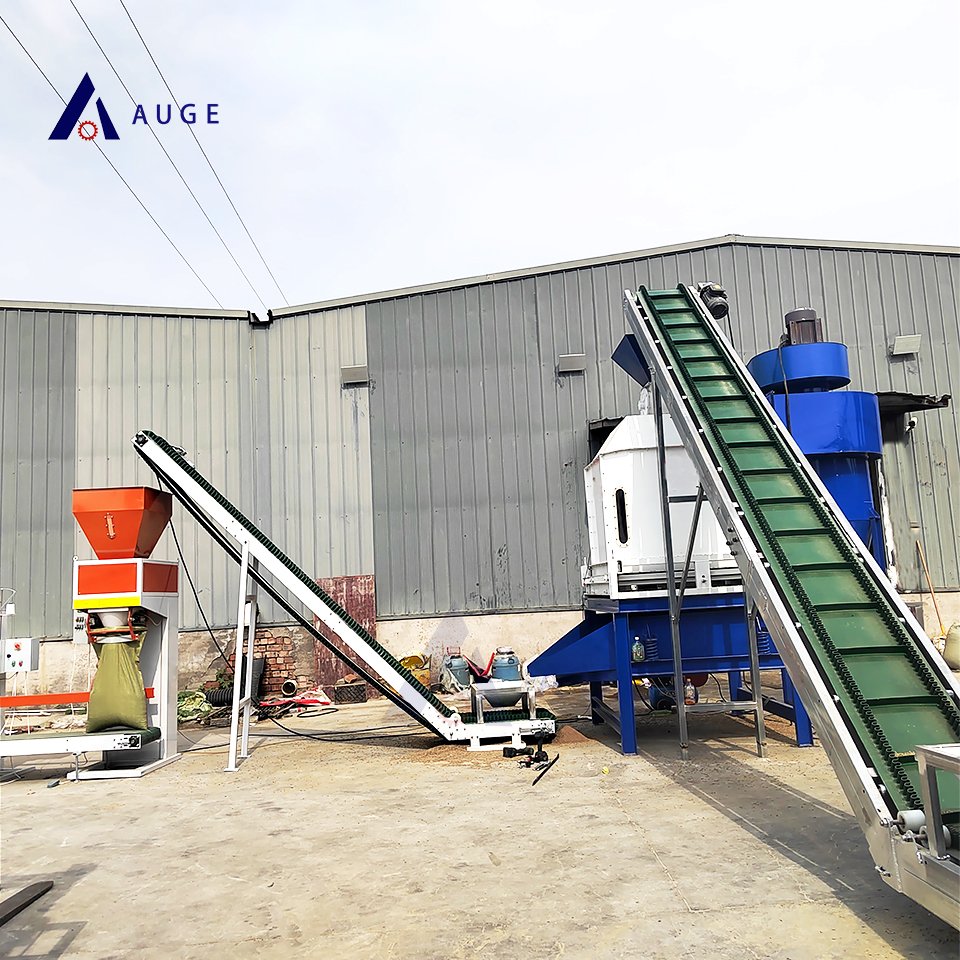 Factory direct sale feed pellet production line livestock animal feed pellet line granulate pellet machine