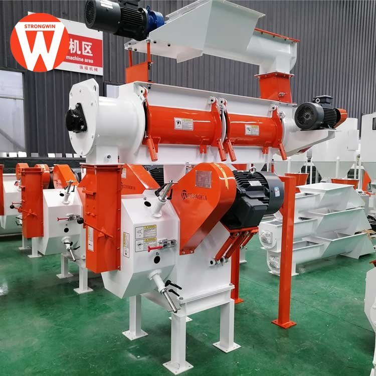 SZLH250 Ring die chicken animal feed pellet machine