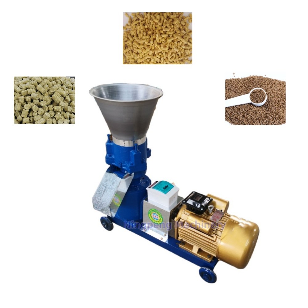 NP Brand feed pellet machine farm animal feed making machine manufacturing feed pellet machine for poultry farm home use