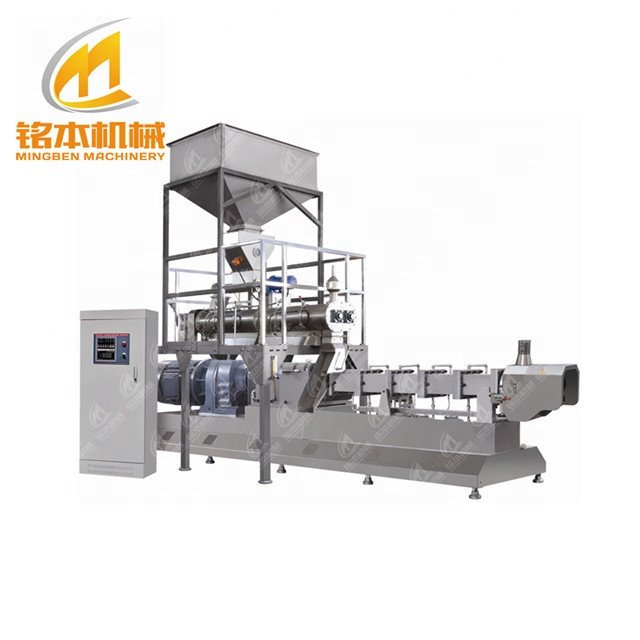 Automation animal feed processing production line pet food manufacturing dog food machine making