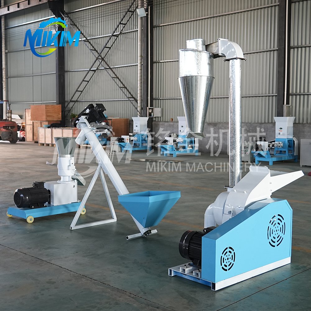 Factory Direct CE Animal Feed Pellet Processing Equipment Pellets Production Line Machines