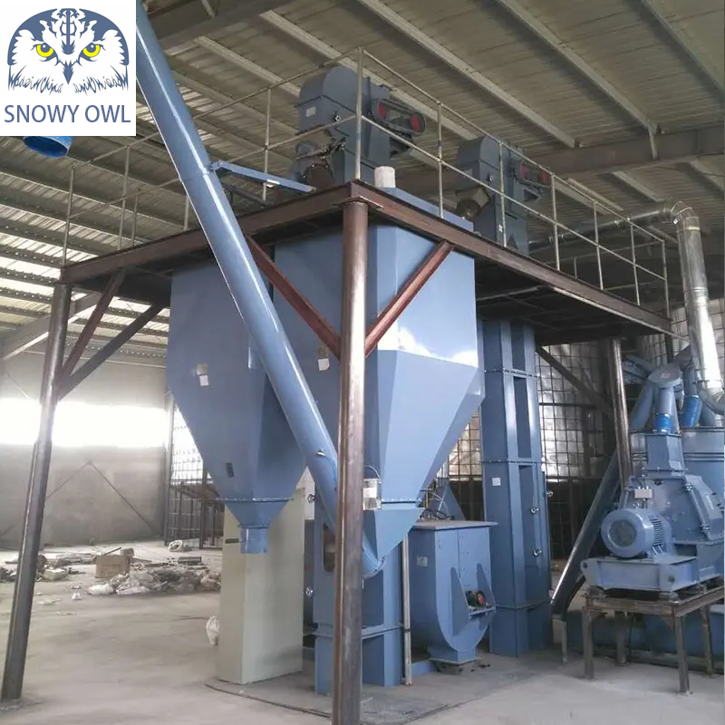 Animal Poultry Mash Feed Mill Machine 5t/h Powder Feed Making Processing Line Feed Plant