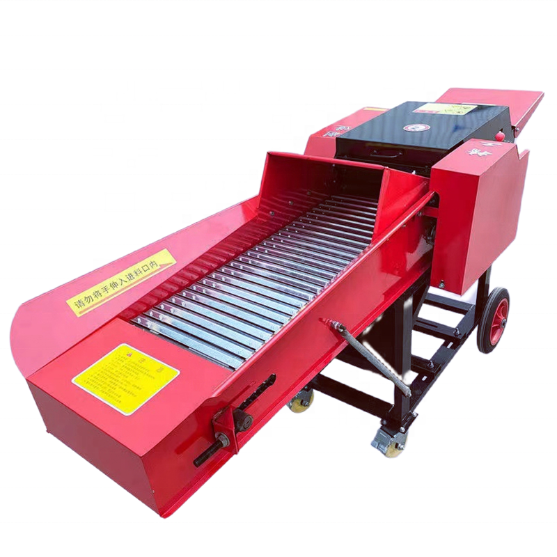 Grass crusher straw crusher feed hammer mill grain grinder for animal feed