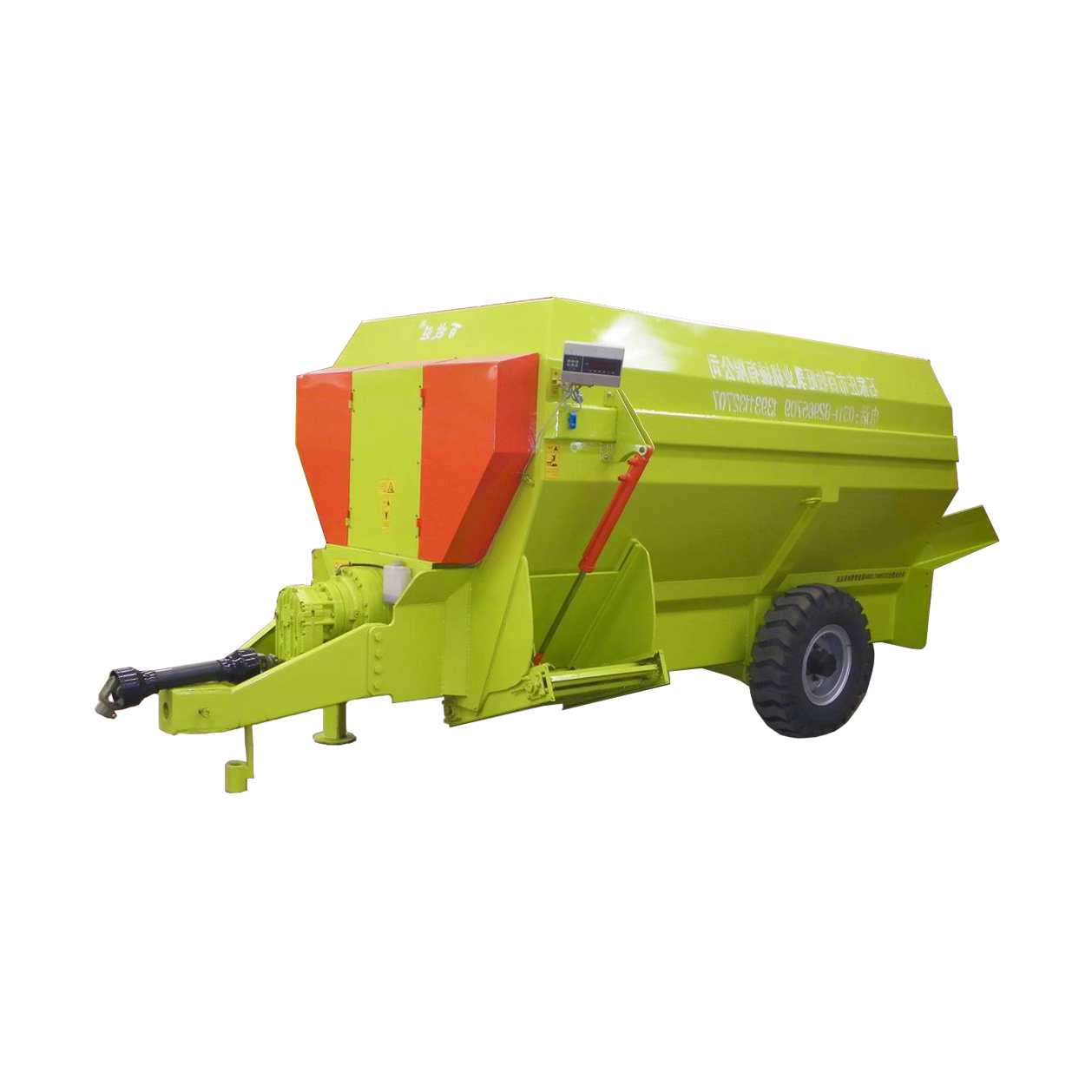 Factory direct sales 9JGW-9 TMR Animal Cattle Feed Mill Mixer Animal Feed Horizontal Mixer BAIMVO BAIMUWANG