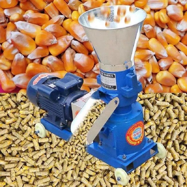 Small Fish Poultry Chicken Food Cow Horse Rabbit animal Feed Pellet Making Machine