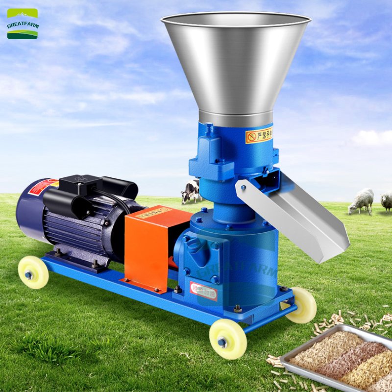 Feed processing machine for Pig farms and pig farms Wholesale Cheapest Price granulator machine animal poultry feed machine