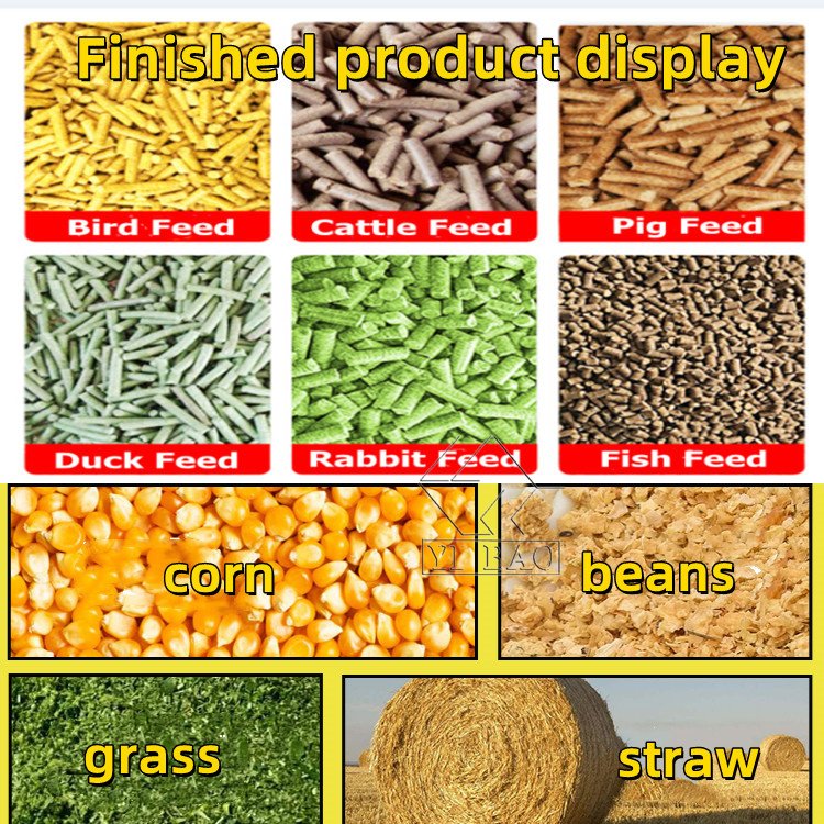 Small and Convenient Animal Feed Pellet Machine for Cattle Sheep for Farm Livestock Factory Used Condition Plant Feed Mixer
