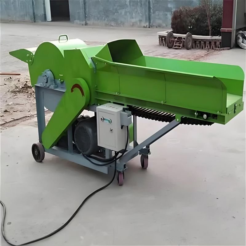 High Productivity Horizontal Forage Silage Grass Chopper Machine Hot Selling Straw Cutter for Animals Feed