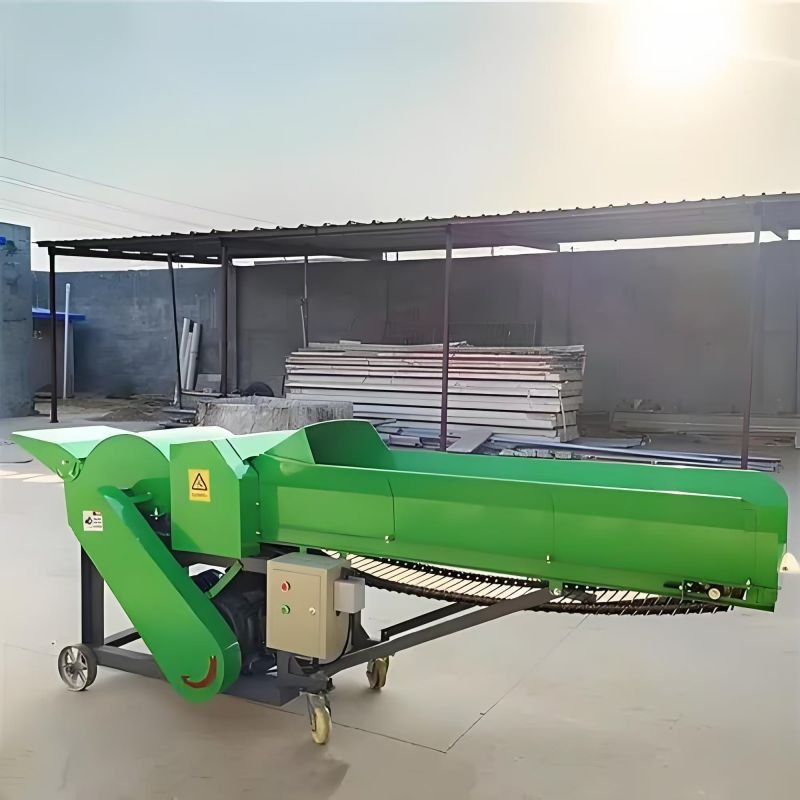 High Productivity Horizontal Forage Silage Grass Chopper Machine Hot Selling Straw Cutter for Animals Feed