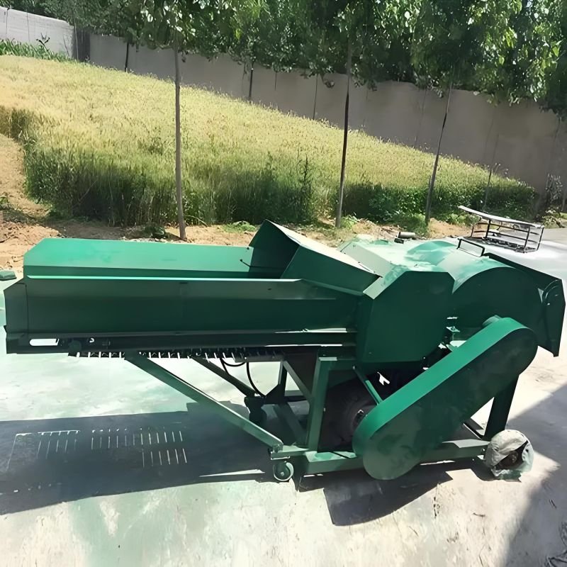 High Productivity Horizontal Forage Silage Grass Chopper Machine Hot Selling Straw Cutter for Animals Feed