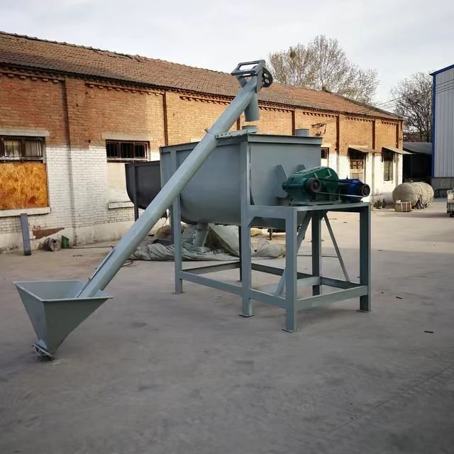 Horizontal Animal Feed Mixer Livestock Feed Mixer Corn Horizontal Mixing Machine Cattle Animal Feed Mixer Machine