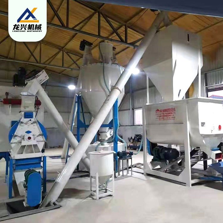big scale ring die type chicken poultry broiler feed pellet line machines for turnkey project