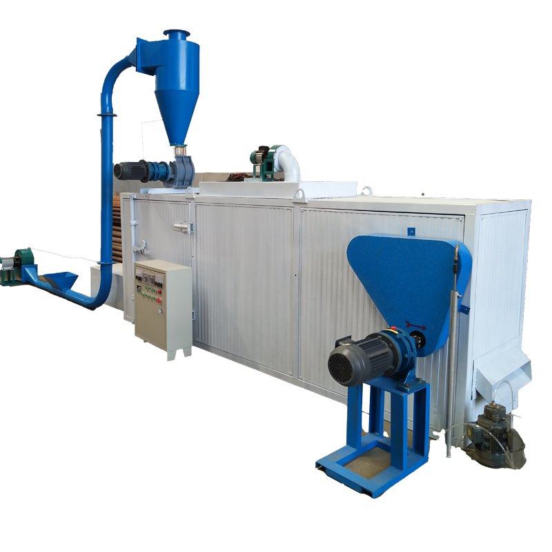 Fully Automatic Drying Equipment Floating Fish Feed Pellets Dryer Cat Dog Animal Feed Dryer