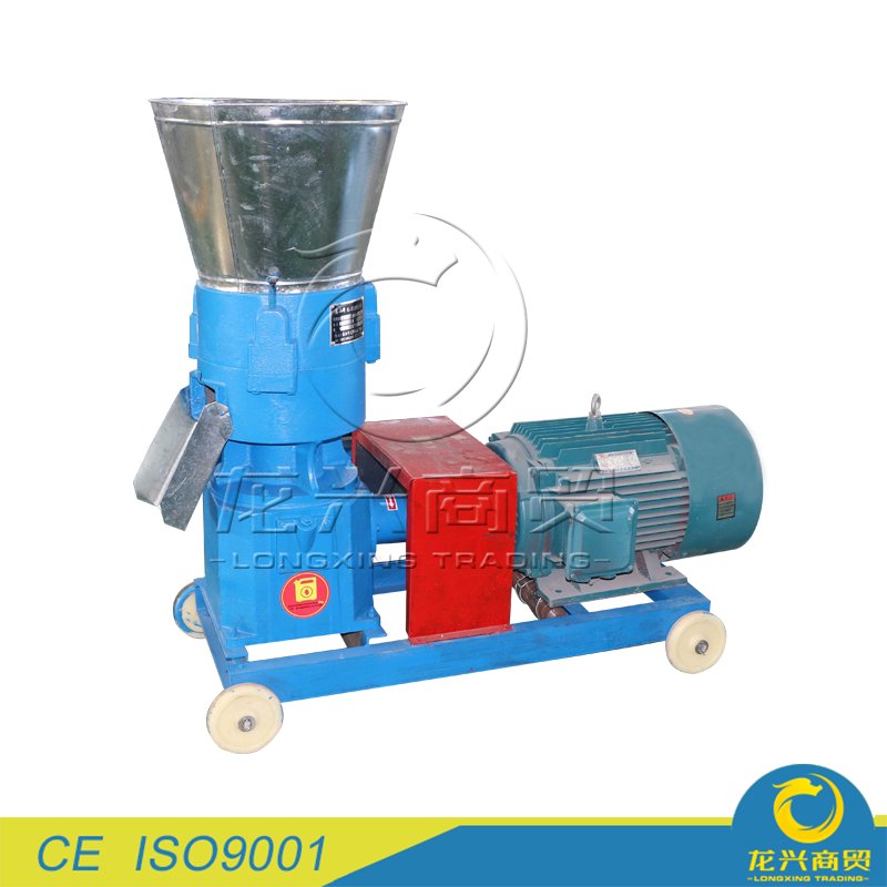 Grass silage pellet mill machine to make granular fodder for animals