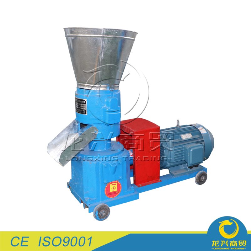 Grass silage pellet mill machine to make granular fodder for animals