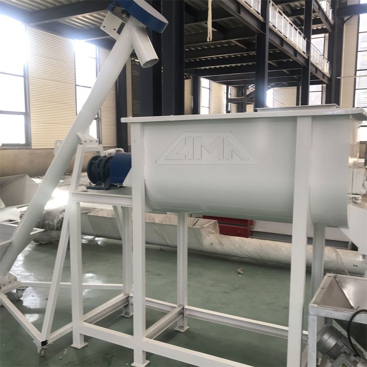 150kg/batch Industrial horizontal animal blender/ dry poultry cattle feed mixer