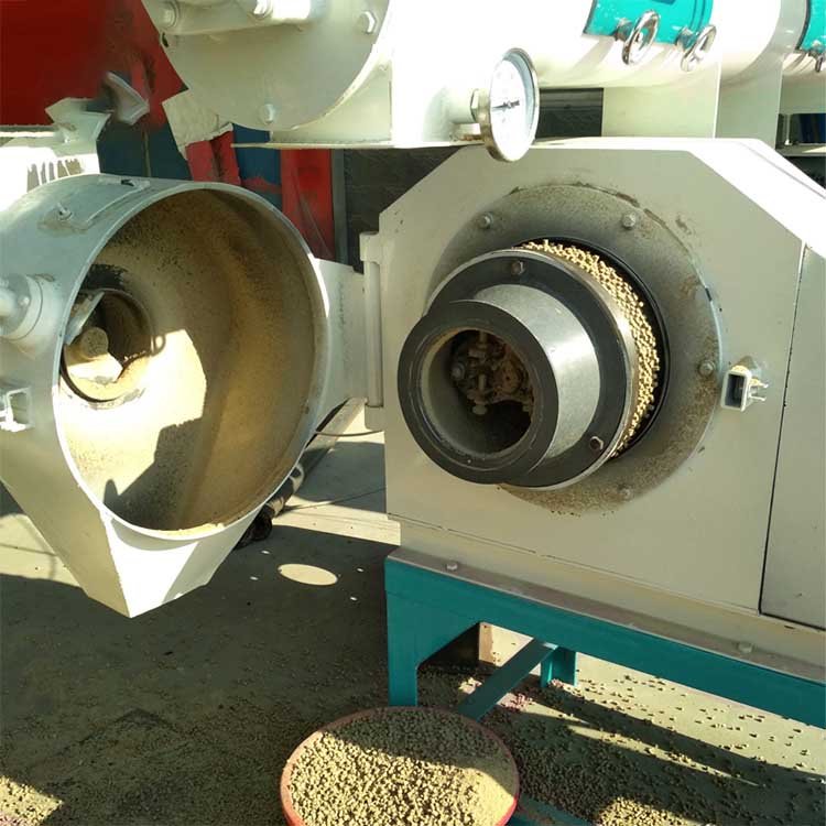 1-2t/h SZLH250 Chicken feed pellet production machine animal feed mill for poultry feed line