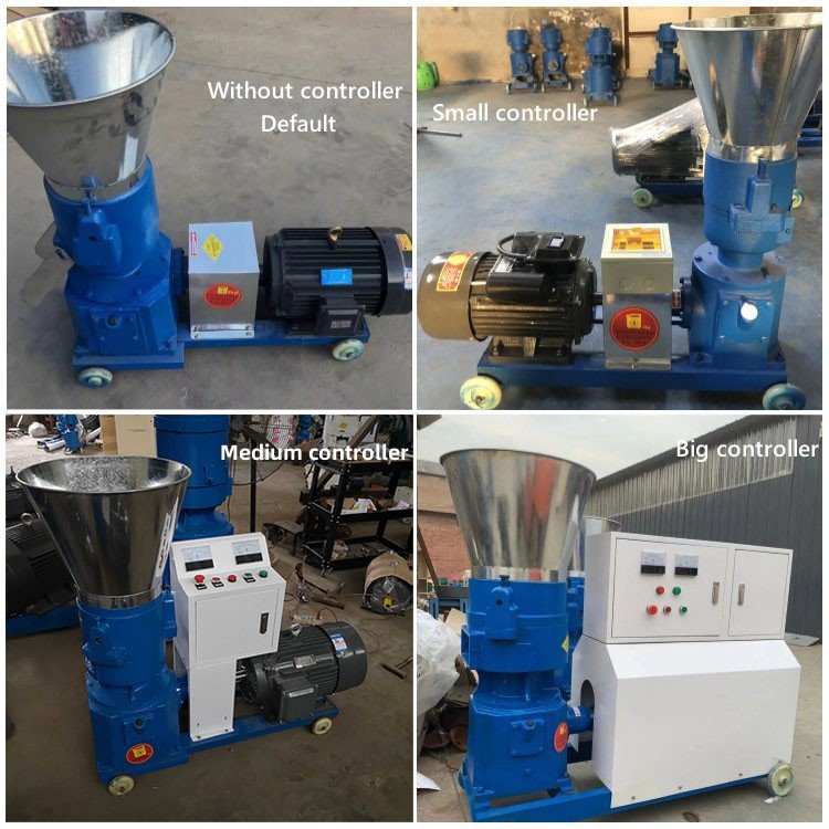 NEWEEK 3 rollers corn seeds poultry fodder chicken food cattle feed flat die pellet mill animal feed pellet making machine
