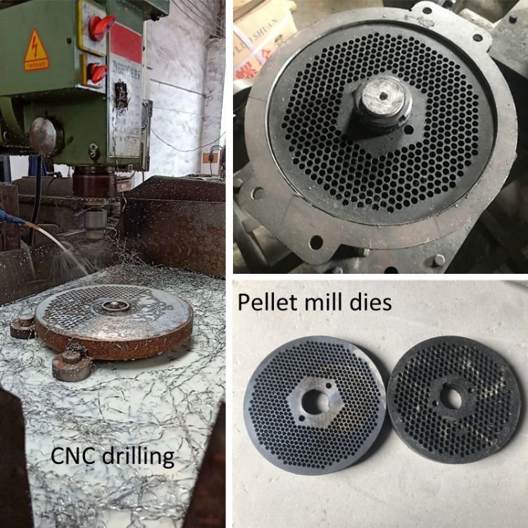 NEWEEK 3 rollers corn seeds poultry fodder chicken food cattle feed flat die pellet mill animal feed pellet making machine