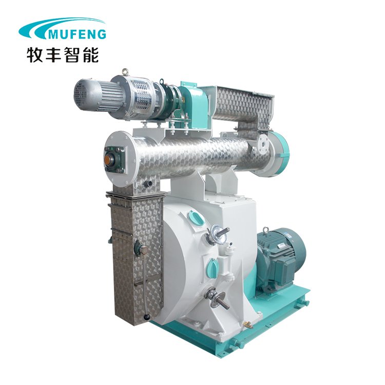 Mufeng Animal Feed Pellet Machine 55kw Cow Feed Machinery Ring Die Pellet Machine For Pig And Chicken Feed