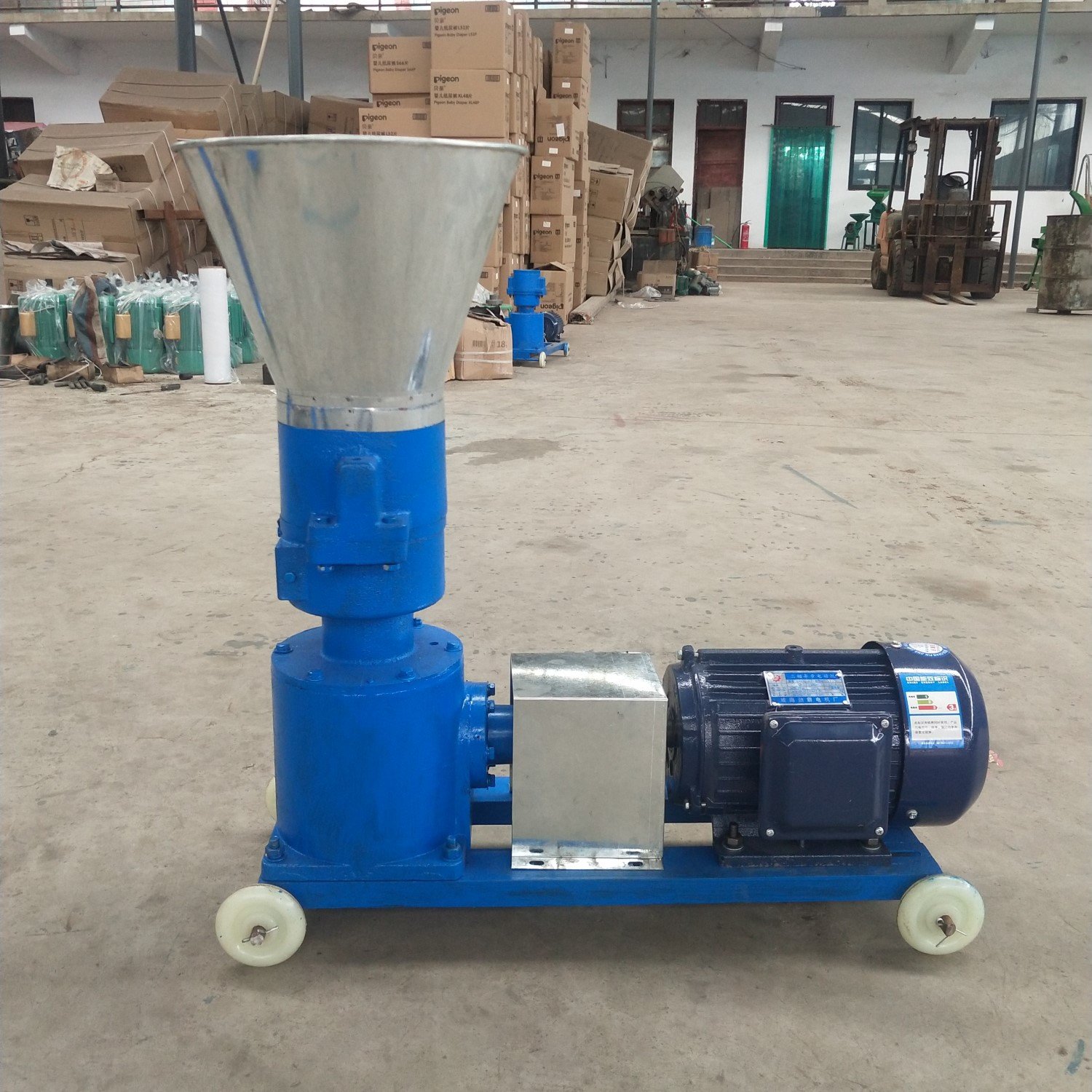 Multiple grinding disc sizes feed pellet machine diesel animal feed pellet machine price cheapest pellet machine animal feed
