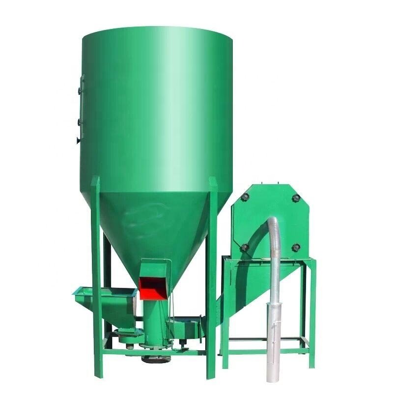 Best Poultry Small Feed Crusher Machine Fish Animal Feed Grinder and Mixer Bean Corn Wheat Cassave China Brand Carbon Steel 380v