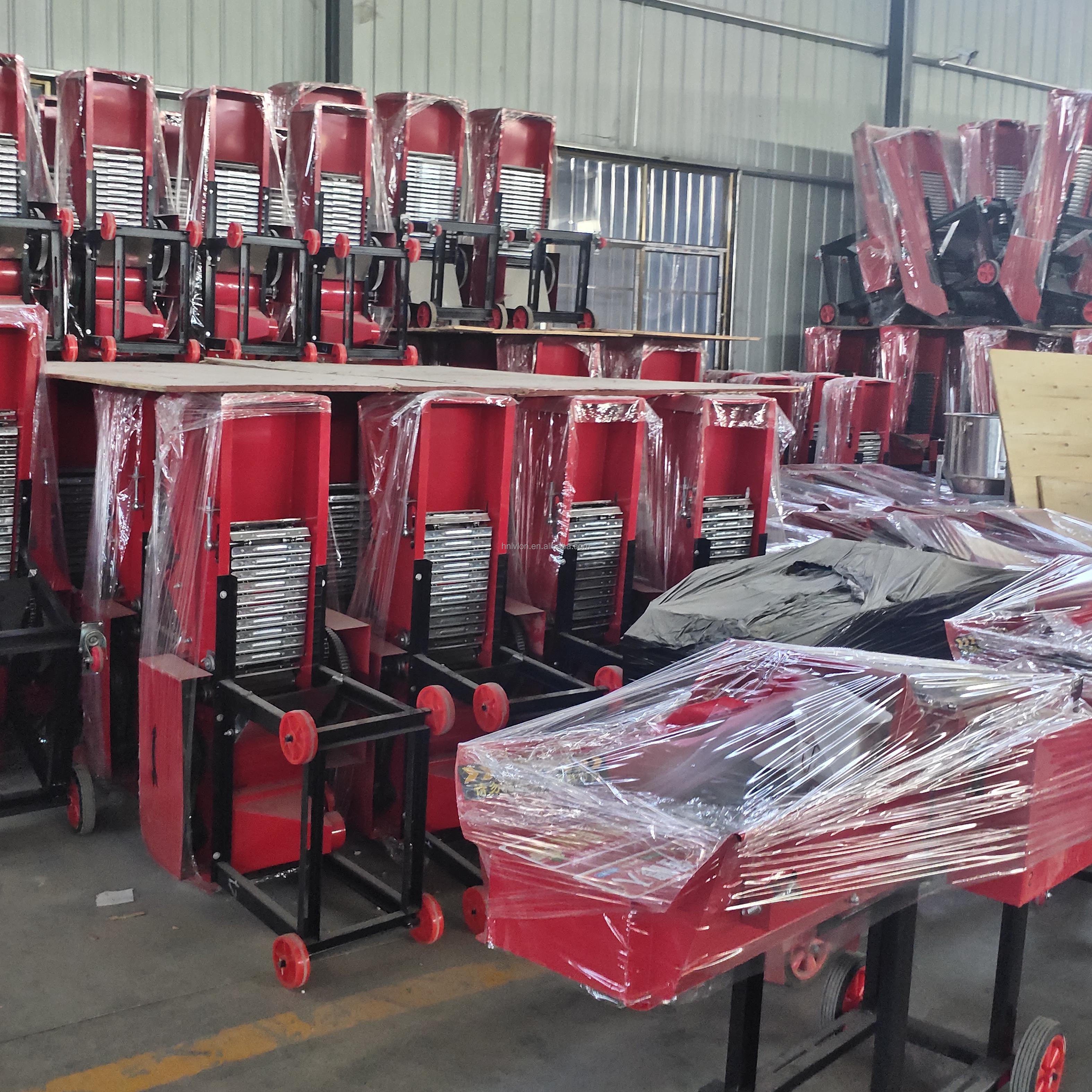 Large Capacity Electric Diesel Animal Feed Grass Chopper Chaff Cutter Machine