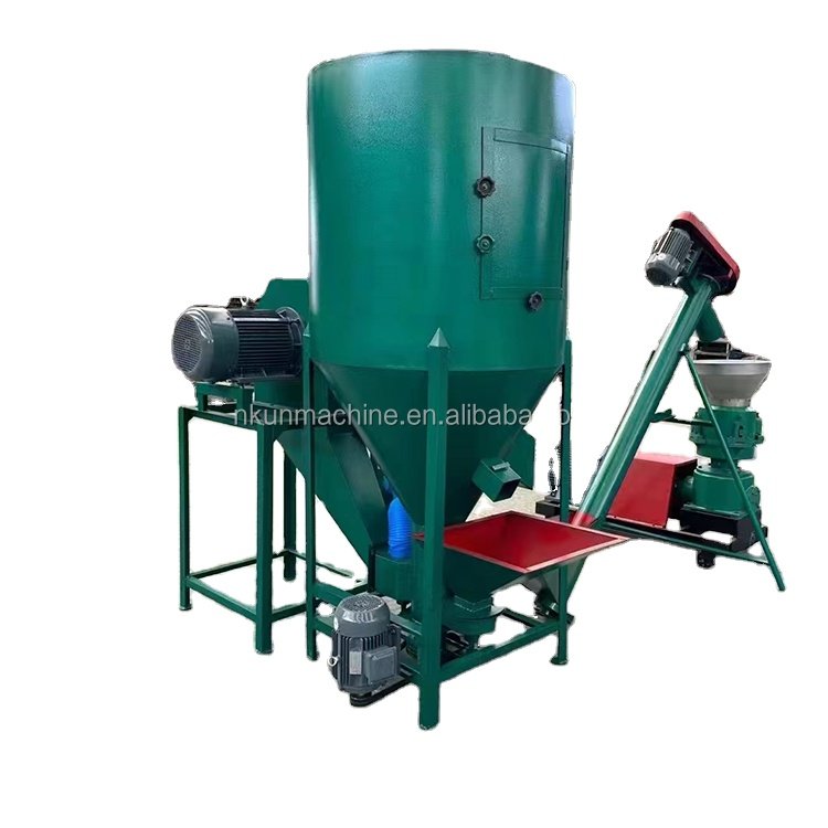 Livestock chicken feed mixer animal feed mixer machine for sale philippines for farms 50 kg capacity