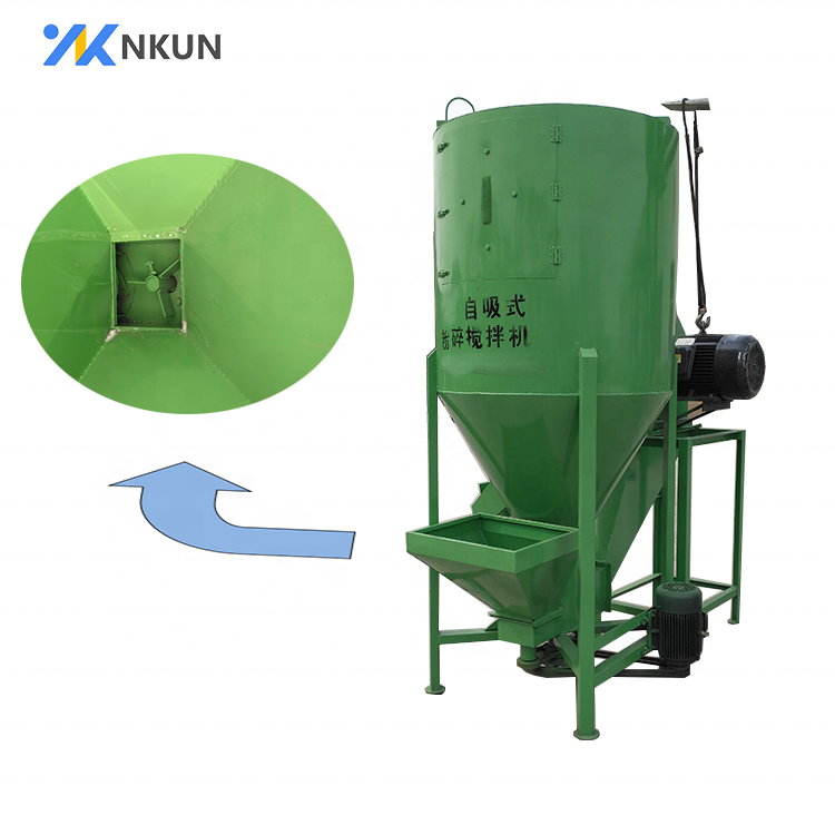 Livestock chicken feed mixer animal feed mixer machine for sale philippines for farms 50 kg capacity