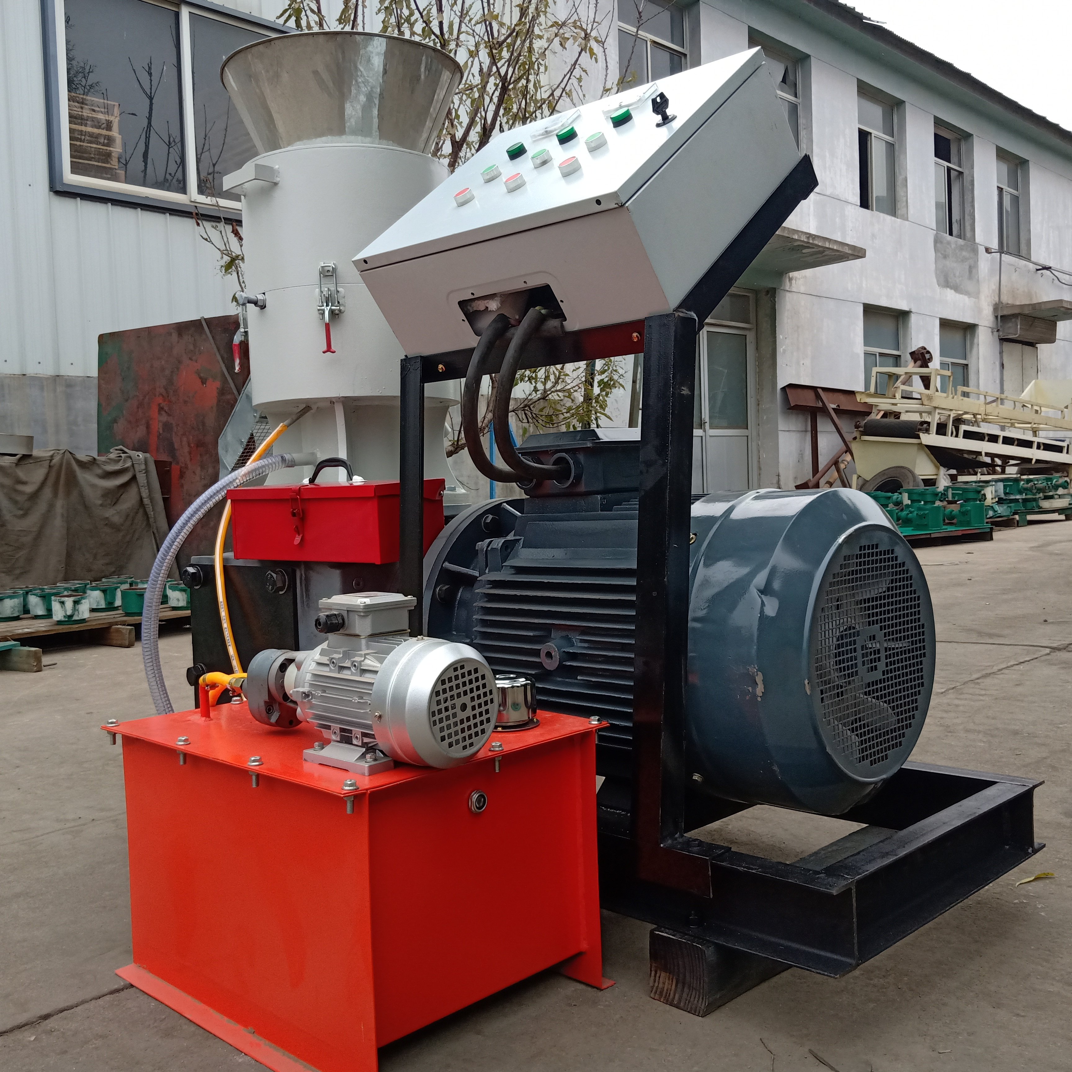 Cheap small animal feed floating fish feed pellet feed processing machines manufacturing machine for sale