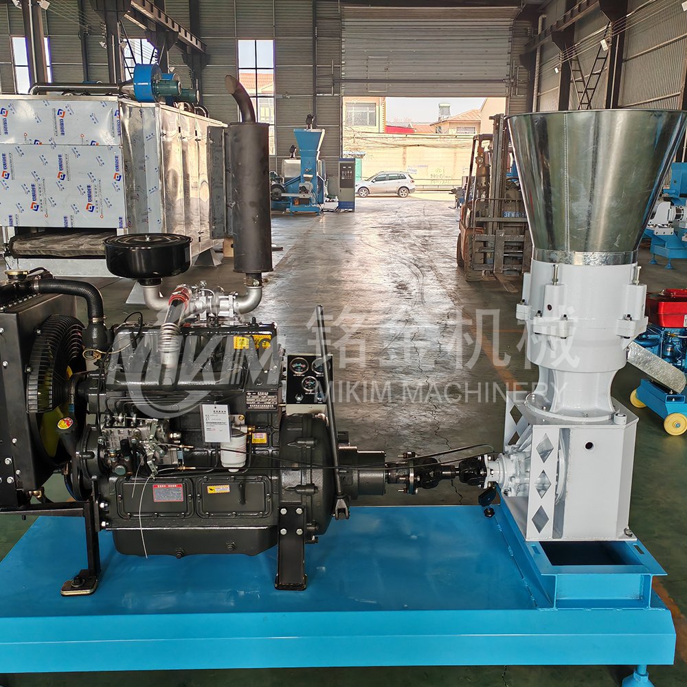 Hot Selling New Poultry Chicken Goat Feed Pellet Making Machine Sawdust Wood Mixer Restaurant Fishery Pump Gearbox Bearing