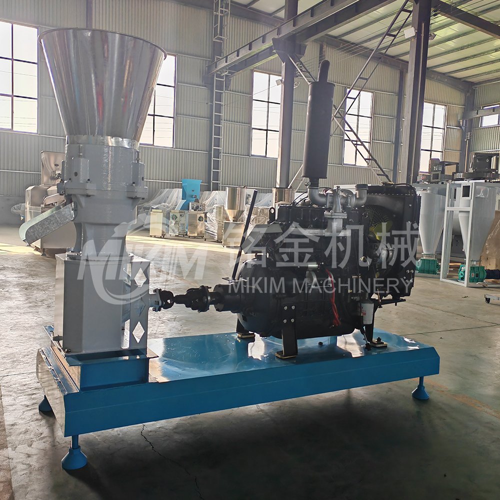 Hot Selling New Poultry Chicken Goat Feed Pellet Making Machine Sawdust Wood Mixer Restaurant Fishery Pump Gearbox Bearing