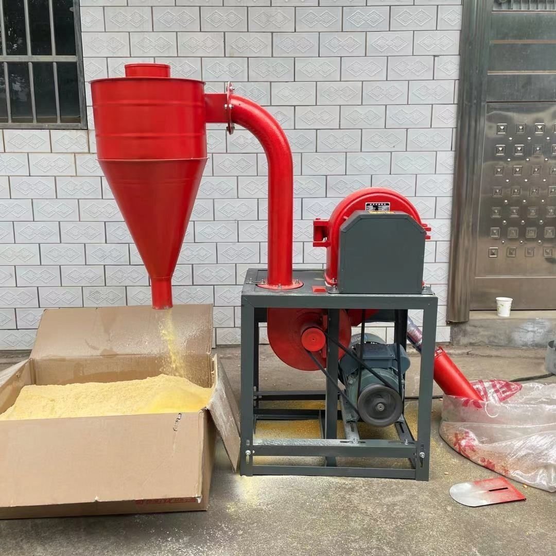 800~1500 kg/h Self-priming Dry and Wet Grain Grinder Electric Flour Mill Crushing Machine Pulverizer for Corn Maize Wheat Soybea