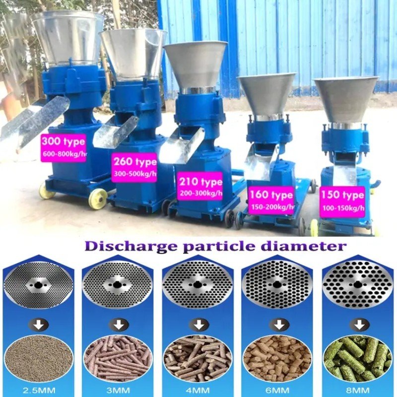High-Yield Livestock Animal Feed Processing Machines