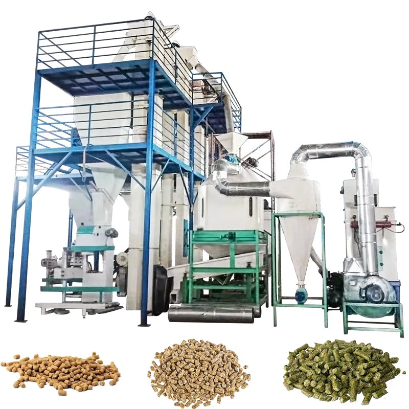 Factory Price Fish Pellet Making Chicken Poultry Animal Feed Mixer Machine