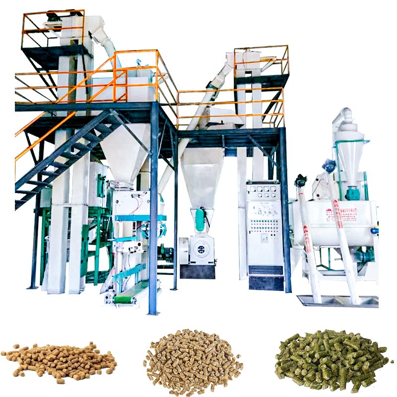 Factory Price Fish Pellet Making Chicken Poultry Animal Feed Mixer Machine