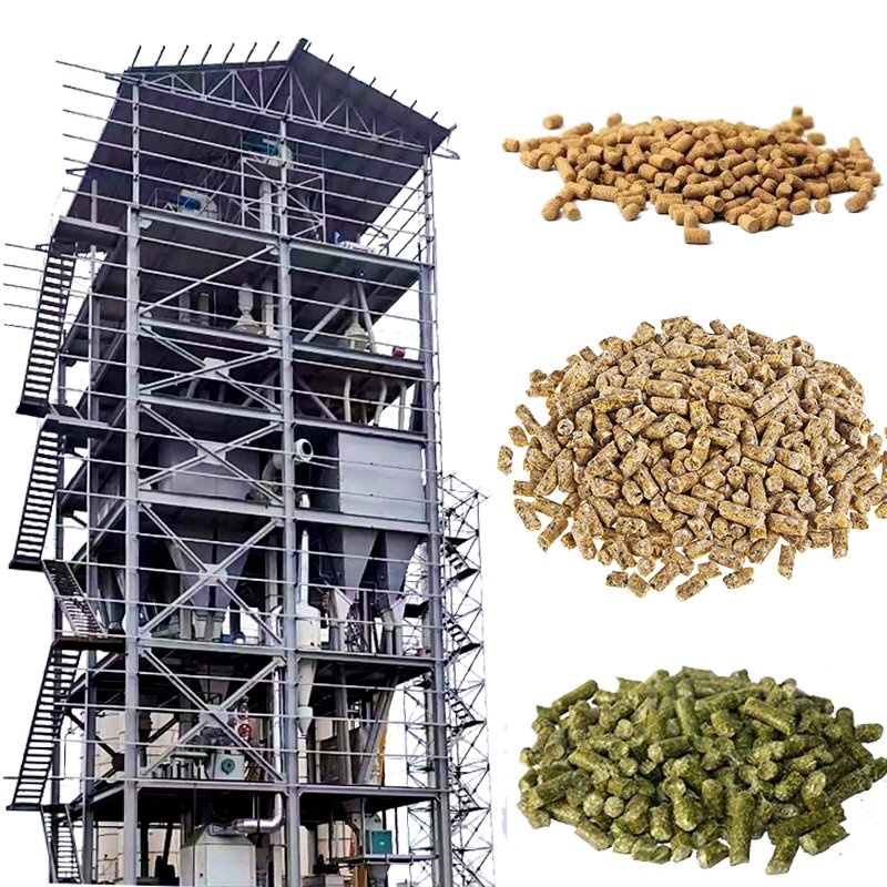 Factory Price Fish Pellet Making Chicken Poultry Animal Feed Mixer Machine
