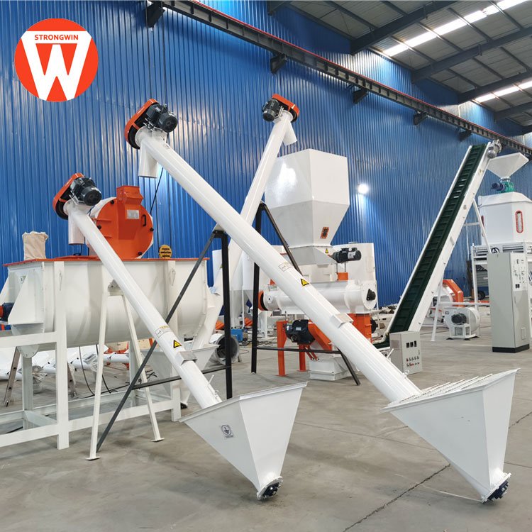 SZLH250 poultry animal feed pellet production line