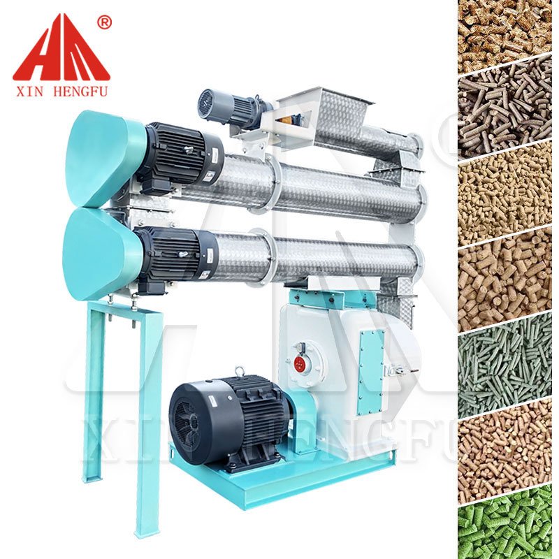 Feed Processing Machine Chicken Poultry Feed Making Line Animal Feed Pellet Mill Machine