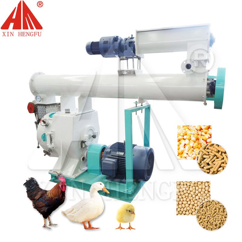 Feed Processing Machine Chicken Poultry Feed Making Line Animal Feed Pellet Mill Machine