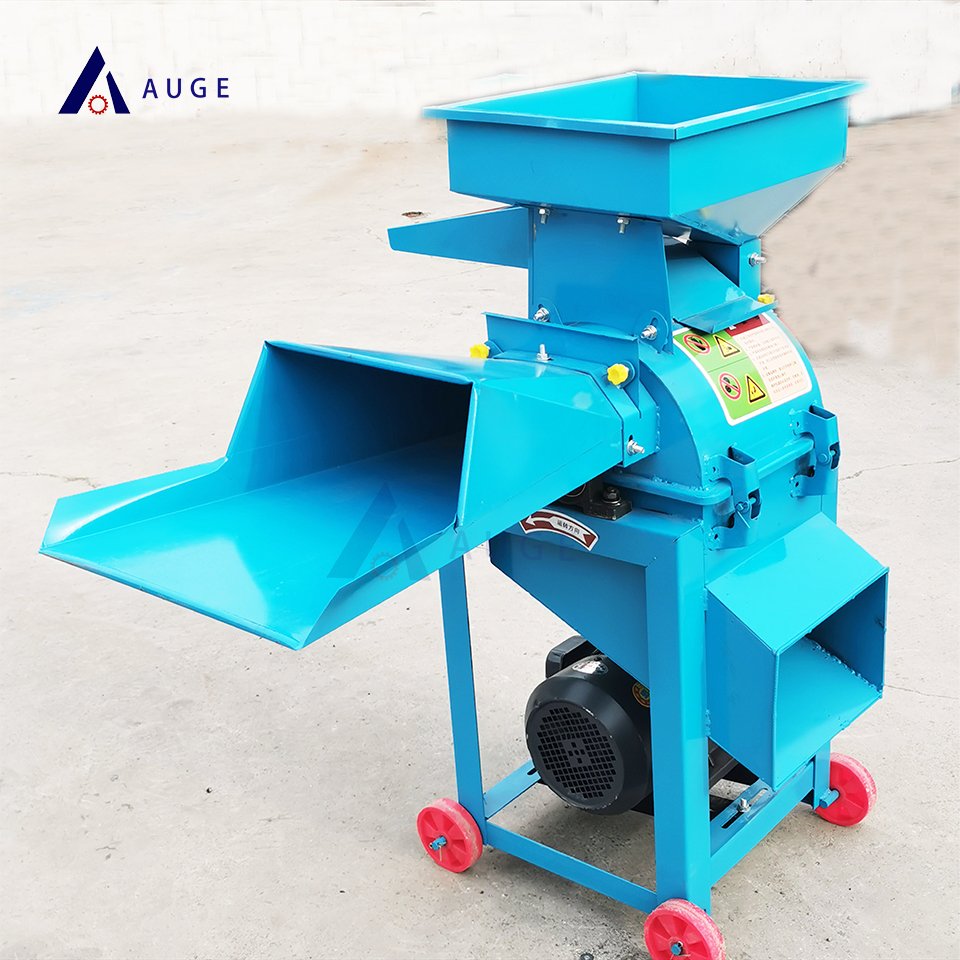 Multifunctional Animal Feed Crushing Grain Machine Silage Cow Feed Grass Chaff Cutter Machine Grass Milling Machine for Chicken