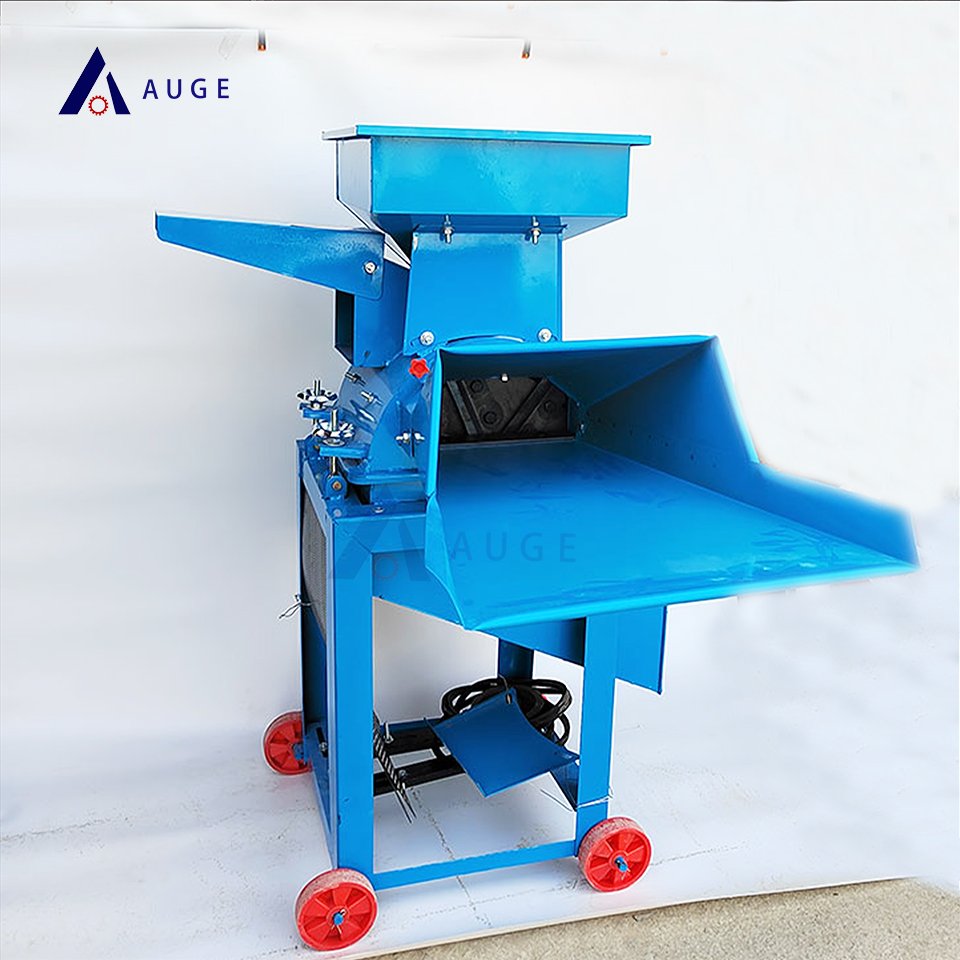 Multifunctional Animal Feed Crushing Grain Machine Silage Cow Feed Grass Chaff Cutter Machine Grass Milling Machine for Chicken