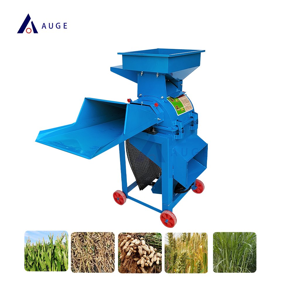 Multifunctional Animal Feed Crushing Grain Machine Silage Cow Feed Grass Chaff Cutter Machine Grass Milling Machine for Chicken