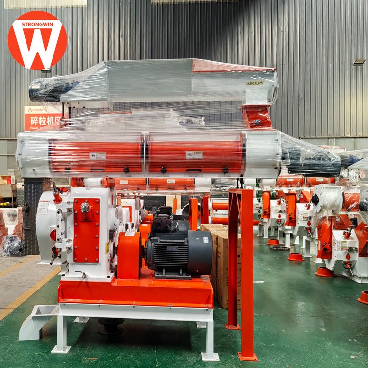 5 ton per hour SZLH 350 livestock poultry animal feed pellet production machine