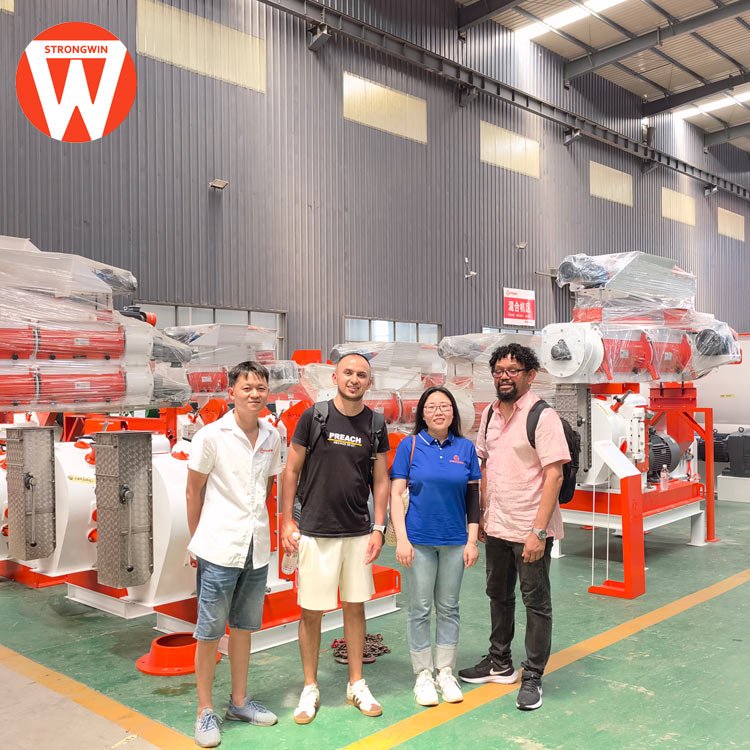 5 ton per hour SZLH 350 livestock poultry animal feed pellet production machine